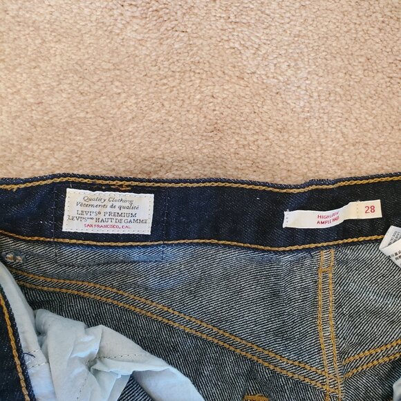 Levi's High loose ample Haut Jeans - Picture 3 of 5